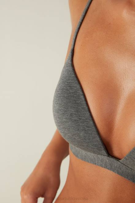 Intimissimi ženske 616i-cloud siva mešanica spodnje perilo 2R8X723 trikotni nedrček tiziana iz naravnega bombaža