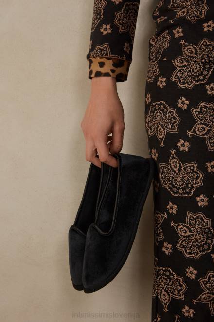 Intimissimi ženske 019-črna copati 2R8X1608 copati po furlansko