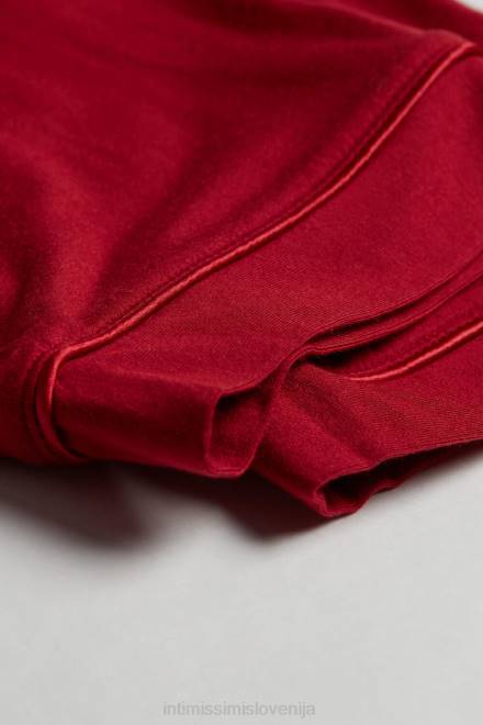 Intimissimi ženske 1473-rdeča oblačila 2R8X1653 dolge mikromodalne hlače
