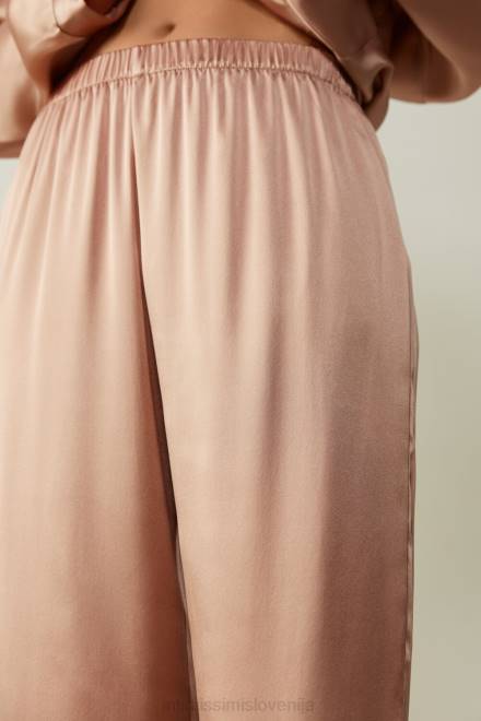 Intimissimi ženske 163i-saten roza oblačila 2R8X1665 svilene satenaste hlače