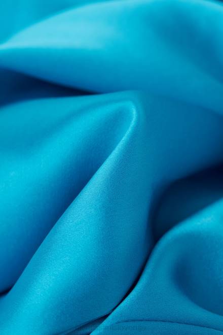 Intimissimi ženske 210j-digitalno turkizna oblačila 2R8X1569 svilene satenaste hlače