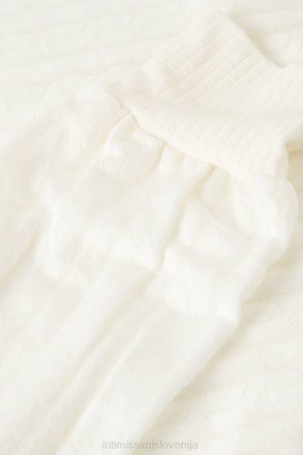 Intimissimi ženske 2127-prašno bela oblačila 2R8X1600 brezčasni heritage pulover z dolgimi rokavi