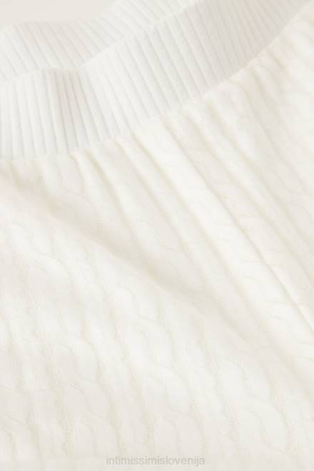Intimissimi ženske 2127-prašno bela oblačila 2R8X1601 brezčasne hlače s polno dolžino