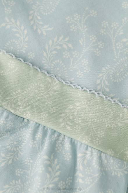 Intimissimi ženske 226j-romantični tisk iz kašmirja oblačila 2R8X1543 romantičen bombažni top z dolgimi rokavi iz kašmirja