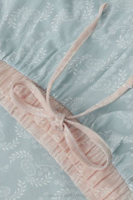 Intimissimi ženske 226j-romantični tisk iz kašmirja oblačila 2R8X1545 romantične bombažne hlače iz kašmirja po celi dolžini