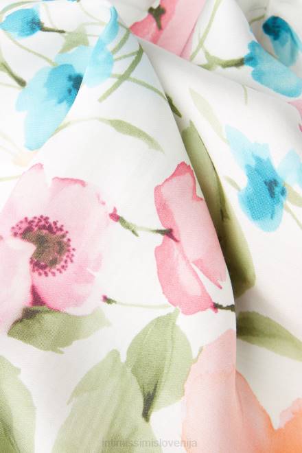 Intimissimi ženske 228j-botanični tisk besedil oblačila 2R8X1558 satenaste hlače po celi dolžini botanical lyrics