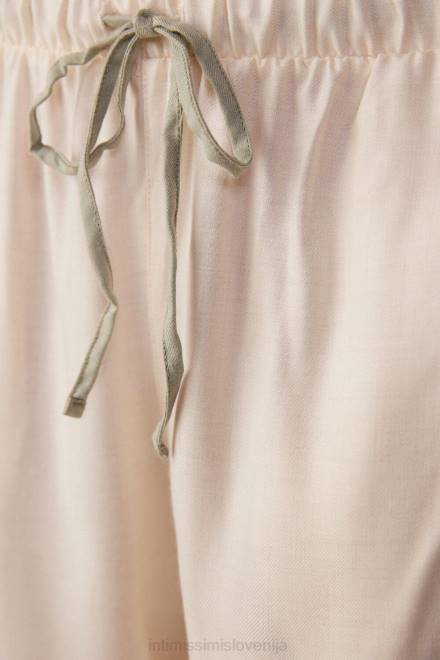 Intimissimi ženske 230j-vanilija slonokoščena melanž oblačila 2R8X1568 izgubljene v poljih modalne hlače s platno vezavo