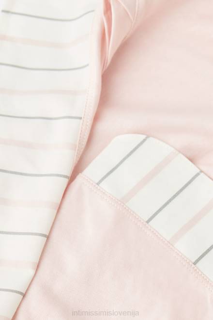 Intimissimi ženske 234j-pomladno roza oblačila 2R8X1552 mehka spomladanska bombažna majica z dolgimi rokavi