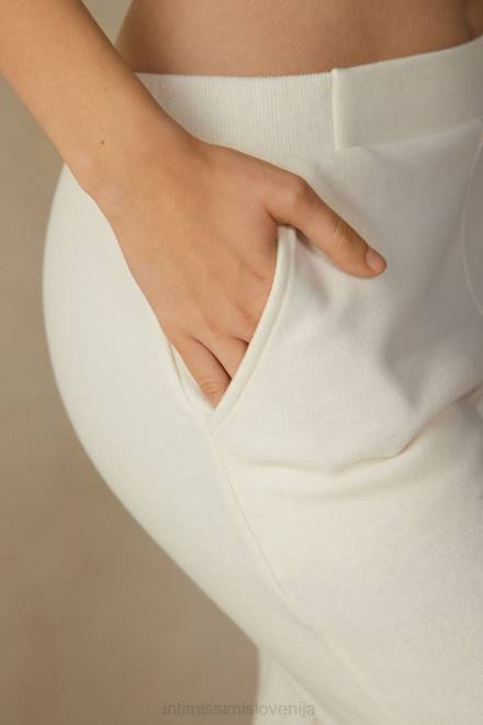 Intimissimi ženske 2986-smetana oblačila 2R8X1609 tople hlače po celi dolžini