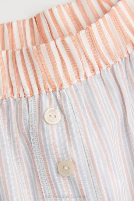 Intimissimi ženske 349j-večbarvni trak oblačila 2R8X1499 neverending poletne bombažne platnene hlače