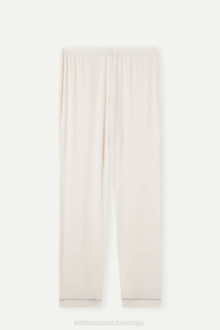 Intimissimi ženske 612i-vanilija slonokoščena oblačila 2R8X1616 dolge mikromodalne hlače