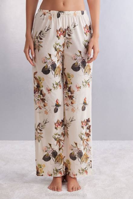 Intimissimi ženske 999i-st.jesenska botanika oblačila 2R8X1593 jesenske bombažne hlače botanic ultrafresh supima