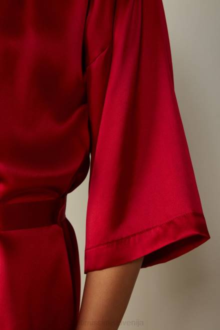 Intimissimi ženske 1473-rdeča oblačila 2R8X1678 svileni kimono