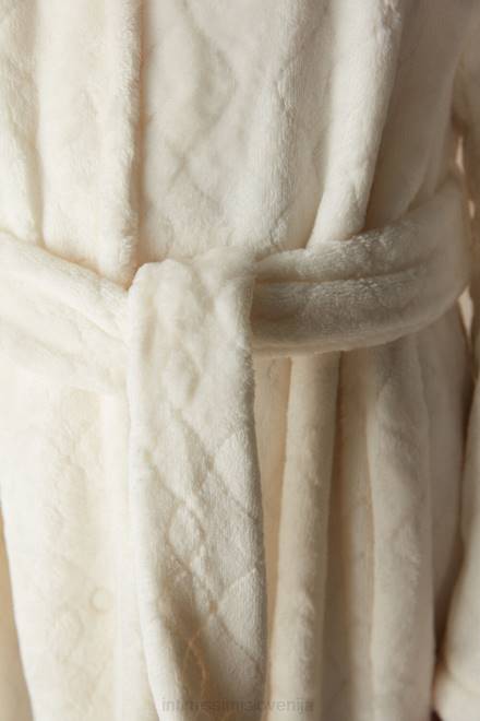 Intimissimi ženske 2127-prašno bela oblačila 2R8X1581 elegantna dolga nočna halja