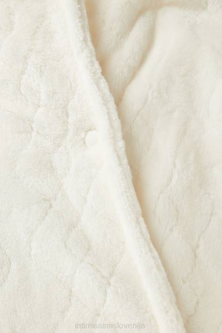 Intimissimi ženske 2127-prašno bela oblačila 2R8X1581 elegantna dolga nočna halja