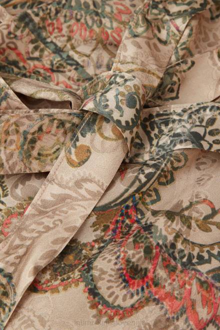 Intimissimi ženske 342j-st.zlata boginja oblačila 2R8X1492 kimono iz satena iz viskoze golden goddess