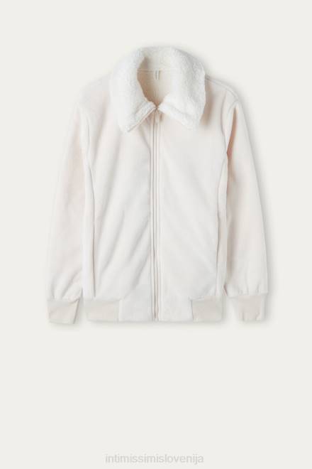 Intimissimi ženske 5105-bianco naravno oblačila 2R8X1598 bomber jakna iz flisa lady from the mountains