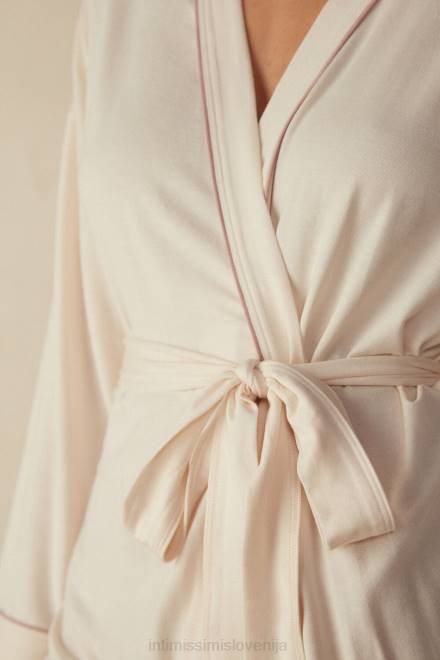 Intimissimi ženske 612i-vanilija slonokoščena oblačila 2R8X1617 modalni kimono