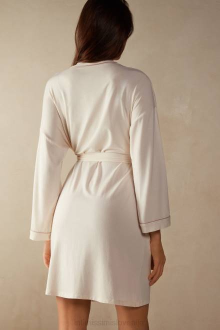 Intimissimi ženske 612i-vanilija slonokoščena oblačila 2R8X1617 modalni kimono
