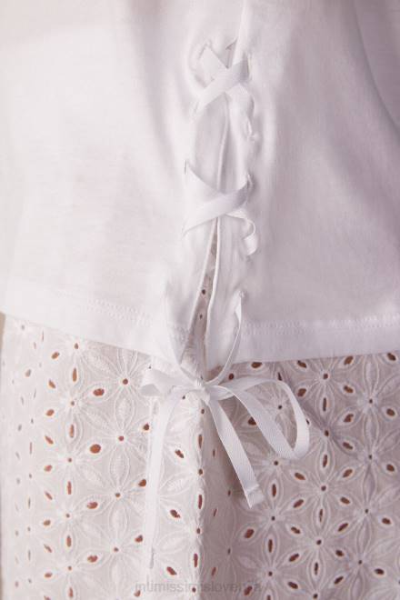 Intimissimi ženske 001-bela oblačila 2R8X1528 bombažni brezrokavnik hello sunshine ultrafresh supima