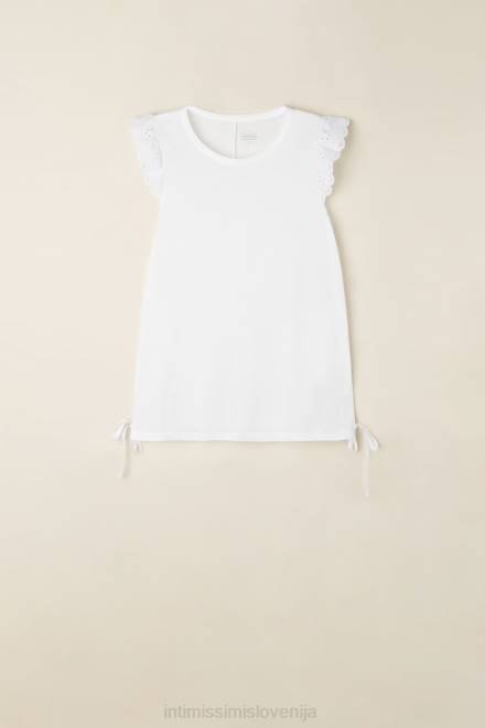 Intimissimi ženske 001-bela oblačila 2R8X1528 bombažni brezrokavnik hello sunshine ultrafresh supima