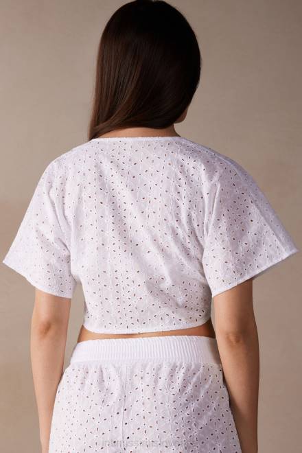 Intimissimi ženske 001-bela oblačila 2R8X1529 hello sunshine torta v sangallu