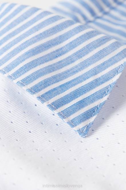 Intimissimi ženske 001-bela oblačila 2R8X1632 zgodaj zjutraj bombažna majica s kratkimi rokavi