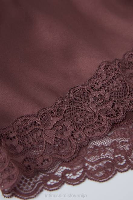 Intimissimi ženske 002j-muškatna rjava oblačila 2R8X1631 svilene kratke hlače