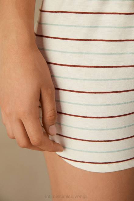 Intimissimi ženske 004j-riga začimbni vrt oblačila 2R8X1628 spices garden kratke hlače iz bombažnega jerseyja