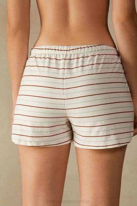 Intimissimi ženske 004j-riga začimbni vrt oblačila 2R8X1628 spices garden kratke hlače iz bombažnega jerseyja