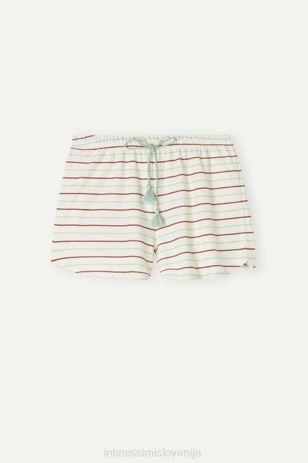 Intimissimi ženske 004j-riga začimbni vrt oblačila 2R8X1628 spices garden kratke hlače iz bombažnega jerseyja