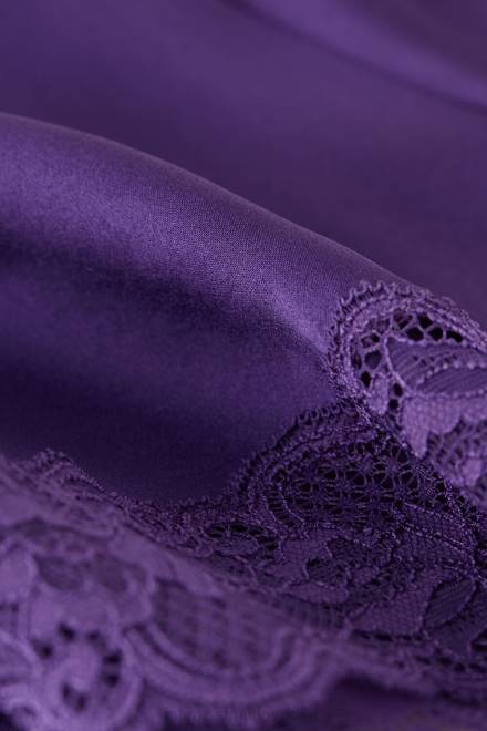 Intimissimi ženske 142j-kozmično vijolična oblačila 2R8X1629 svilene kratke hlače