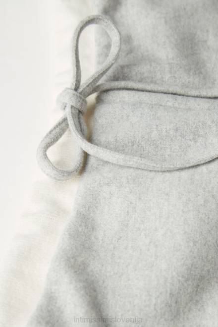 Intimissimi ženske 153j-siva melanž/smetana oblačila 2R8X1602 tople kratke hlače za crkljanje