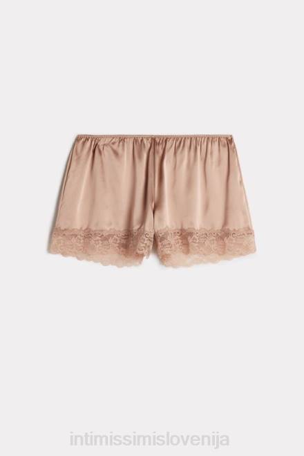 Intimissimi ženske 163i-saten roza oblačila 2R8X1666 svilene kratke hlače