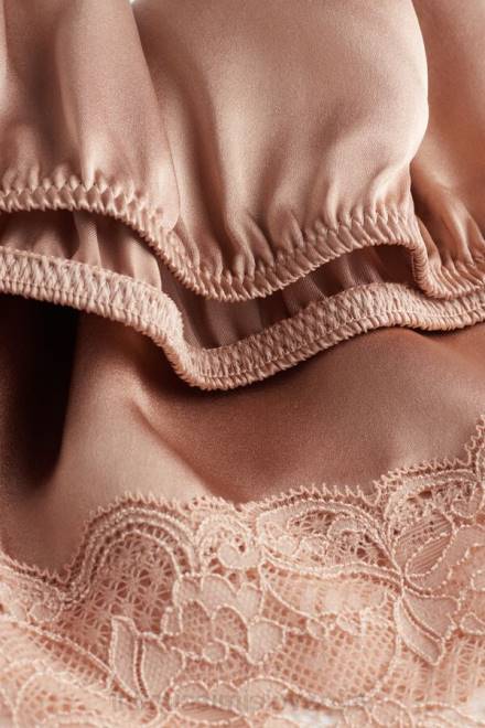 Intimissimi ženske 163i-saten roza oblačila 2R8X1666 svilene kratke hlače