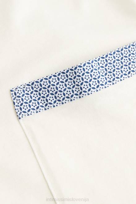 Intimissimi ženske 2127-prašno bela oblačila 2R8X1509 santorini view ultrafresh top iz bombažnega telovnika Supima