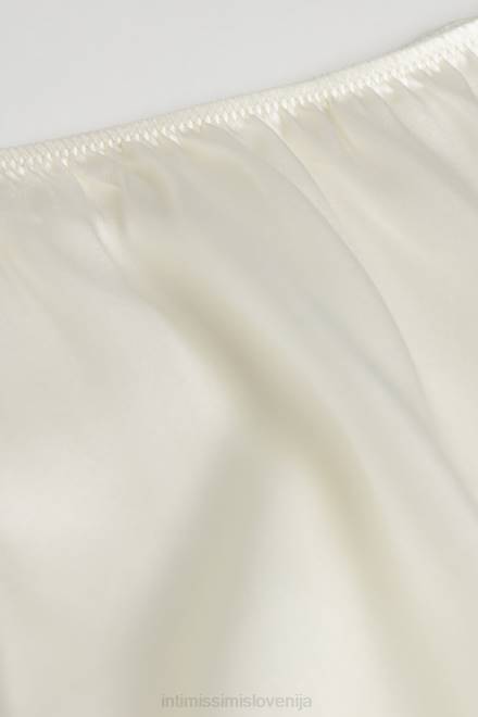 Intimissimi ženske 2127-prašno bela oblačila 2R8X1682 svilene kratke hlače