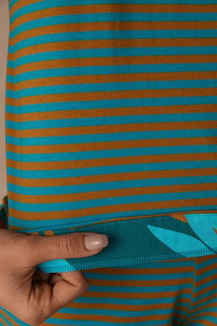 Intimissimi ženske 242j-traka za poletne vibracije oblačila 2R8X1521 poletna majica s črtami