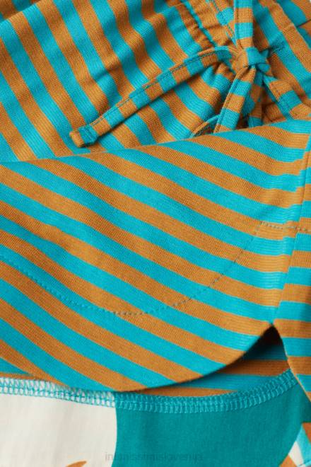 Intimissimi ženske 242j-traka za poletne vibracije oblačila 2R8X1522 črtaste kratke hlače poletne vibracije