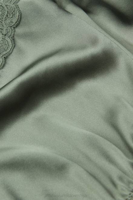 Intimissimi ženske 344j-žalvija zelena oblačila 2R8X1502 svilene kratke hlače