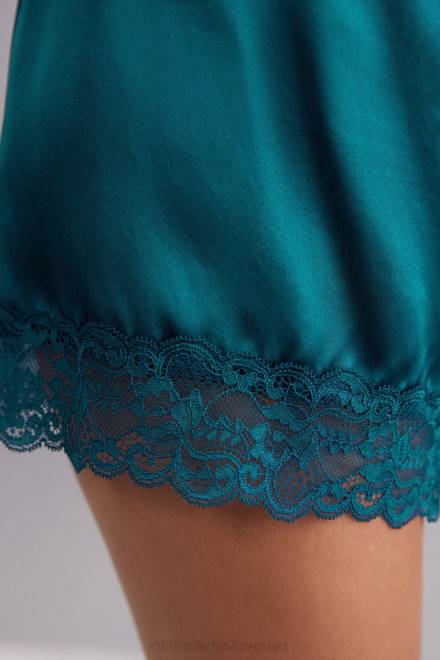 Intimissimi ženske 346j-teal modra oblačila 2R8X1501 svilene kratke hlače