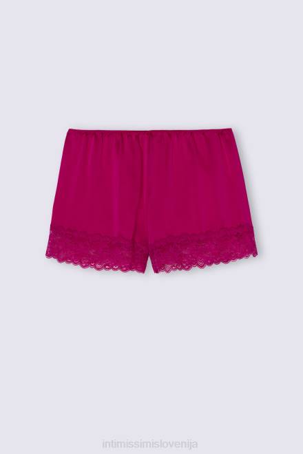 Intimissimi ženske 348j-vijolična orhideja oblačila 2R8X1496 svilene kratke hlače