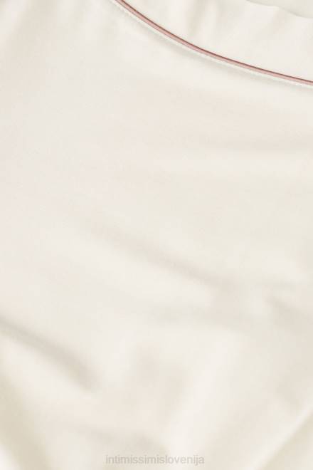 Intimissimi ženske 612i-vanilija slonokoščena oblačila 2R8X1526 modalne kratke hlače s kontrastno obrobo