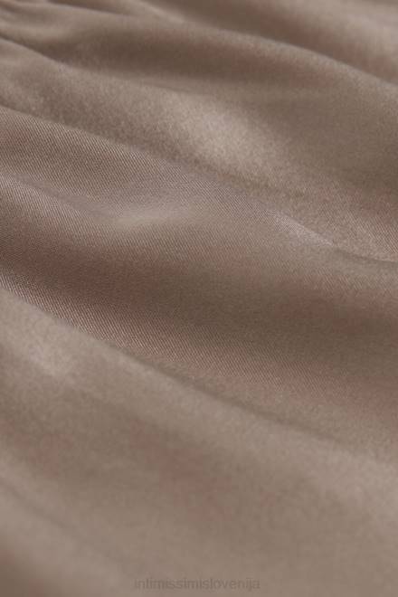 Intimissimi ženske 651i-pudrasto bež oblačila 2R8X1639 svilene kratke hlače s kontrastno obrobo