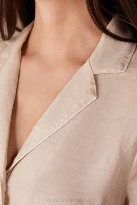 Intimissimi ženske 913i-bež vrv oblačila 2R8X1530 yacht night srajca s kratkimi rokavi