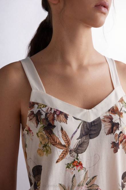 Intimissimi ženske 999i-st.jesenska botanika oblačila 2R8X1269 bombažna majica autumn botanic ultrafresh supima