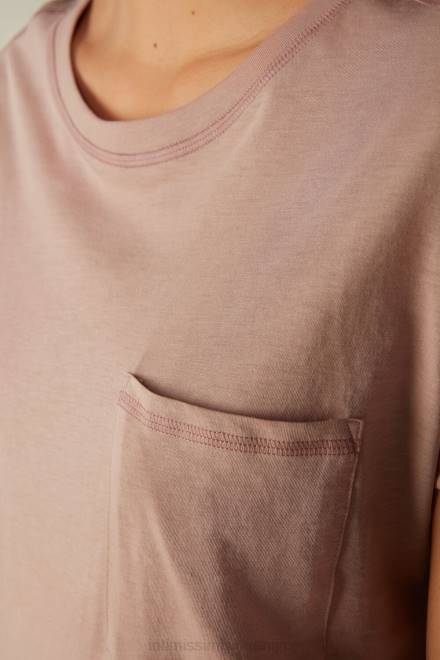 Intimissimi ženske 011i-roza oblačila 2R8X1660 bombažna spalna srajca ultrafresh supima