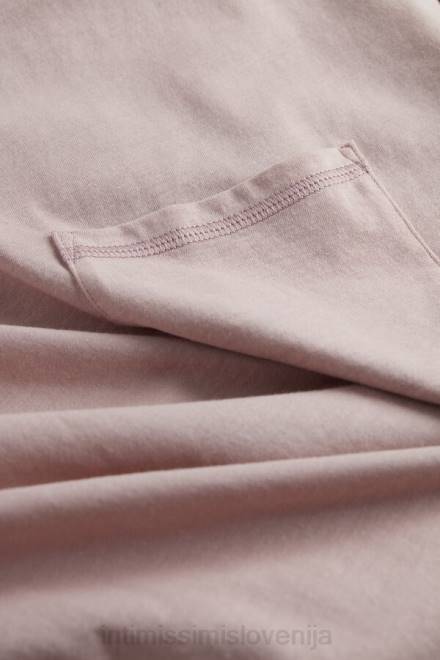 Intimissimi ženske 011i-roza oblačila 2R8X1660 bombažna spalna srajca ultrafresh supima