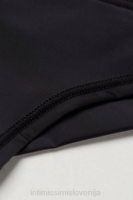 Intimissimi ženske 019-črna spodnje perilo 2R8X1101 ultralahke brazilke iz mikrovlaken