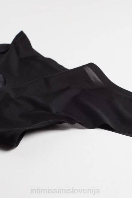 Intimissimi ženske 019-črna spodnje perilo 2R8X1145 brazilke na neviden dotik